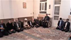 دیدار با خانواده معظم شهید در سازمان جهادکشاورزی استان چهارمحال و بختیاری