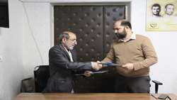امضای تفاهم نامه اداره کل امور ایثارگران وزارت جهاد کشاورزی و کانون سنگرسازان بی‌سنگر