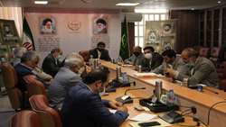 جلسه هماهنگی برگزاری مراسم بزرگداشت سردار جهادگر حاج عباس پورش همدانی، شهید شاخص راهیان نور برگزار شد