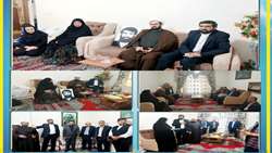 دیدار مدیرکل امور ایثارگران با خانواده معظم شهدا و جانبازان در استان کهگیلویه و بویر احمد