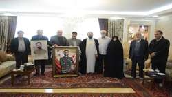 دیدار با خانواده معظم شهید بسیجی جهادگر حسین اجاقی