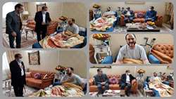 دیدار با جانباز 70 درصد در سازمان جهادکشاورزی استان لرستان