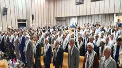 همایش بزرگ سنگر سازان بی سنگر در جوار گلزار شهدای گمنام خراسان رضوی برگزار شد