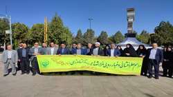 گرامیداشت هفته جهاد کشاورزی در سازمان جهادکشاورزی استان آذربایجان غربی