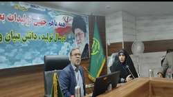 نشست صمیمی رحیمی نسب دبیر شورای مشاورین وزرا در امور ایثارگران با فرزندان شاهد و ایثارگر سازمان جهاد کشاورزی استان خوزستان