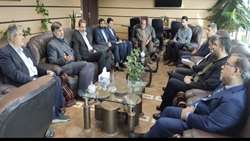 نشست مدیرکل امور ایثارگران وزارت جهاد کشاورزی و مشاورین امور ایثارگران و بنیاد شهید در سازمان جهادکشاورزی استان کرمانشاه