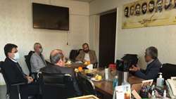 جلسه مشترک اداره کل امور ایثارگران و کانون سنگرسازان بی سنگر برگزار شد