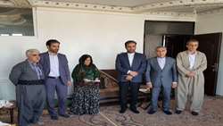 سفر مسئولین معاونت فرهنگی و پژوهش اداره کل امورایثارگران به استان آذربایجان غربی