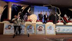 حضور مدیرکل امورایثارگران در جشنواره ره آورد سرزمین نور و  قرارگاه راهیان نور وزرات جهادکشاورزی -22 اسفند 96