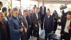 ادای احترام وزیر جهاد کشاورزی و استاندار لرستان به مقام شامخ شهدای شهرستان پلدختر