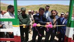 افتتاح یادمان شهدای ستاد  پشتیبانی جنگ جهاد سازندگی استان در ارتفاعات مرزی بلفت شهرستان سردشت