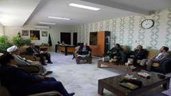 بازدید مدیرکل حفظ آثار خراسان رضوی از اداره ایثارگران سازمان جهاد کشاورزی خراسان رضوی