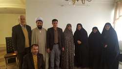 دیدار با خانواده شهدا و جانبازان در استان مرکزی