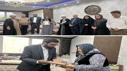 دیدار با خانواده شهید اقبال کمانگر