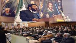مراسم یادواره ی شهدای هویزه شهرستان سبزوار برگزارشد