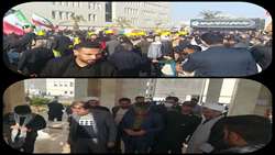مراسم استقبال، تشییع و تدفین یکی از شهیدان گمنام دفاع مقدس در خوزستان