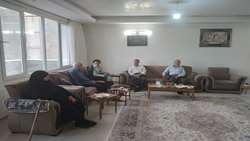 دیار با خانواده معظم شهدا  در سازمان جهاد کشاورزی استان خراسان رضوی