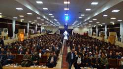 گردهمایی بزرگ رزمندگان جهادگر با حضور سردار فضلی در شهر کاشان برگزارشد