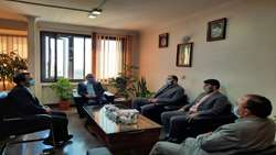 نشست مشاور وزیر و مدیرکل امور ایثارگران با رئیس سازمان جهاد کشاورزی استان تهران