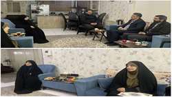 باحضور معاون وزیر از خانواده شهید محمدعلی پیرامون مقدم تجلیل شد