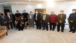 دیدار با خانواده معزز شهدا و جانبازان  در سازمان جهادکشاورزی استان مازندران