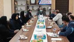 نشست صمیمی با فرزندان شاهد شاغل در سازمان جهادکشاورزی استان مرکزی