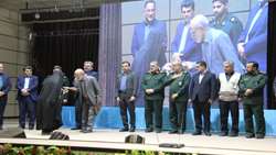 قدرانی از شهدای پشتیبانی و مهندسی جنگ جهاد استان خوزستان