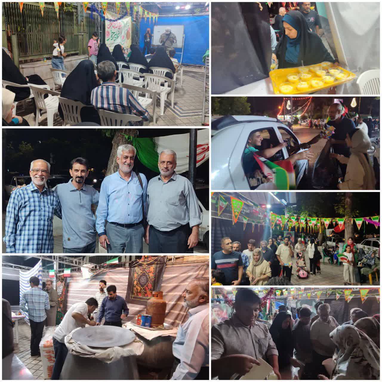 برپایی موکب «عاشقان ولایت و رهبری» در سازمان جهاد کشاورزی فارس به مناسبت عید سعید غدیر
