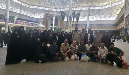 برگزاری اردوی راهیان غرب ویژه خانواده‌های شاهد و ایثارگر شهرستان تربت‌حیدریه