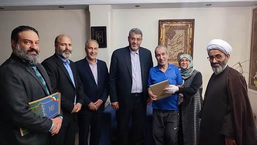 دیدار با جانباز «سنگرساز بی‌سنگر» قاسم احمدی در تهران  استان تهران هفته دفاع مقدس